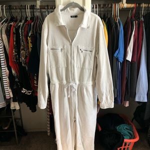 Soft Terrycloth Heavy Knit Jumpsuit